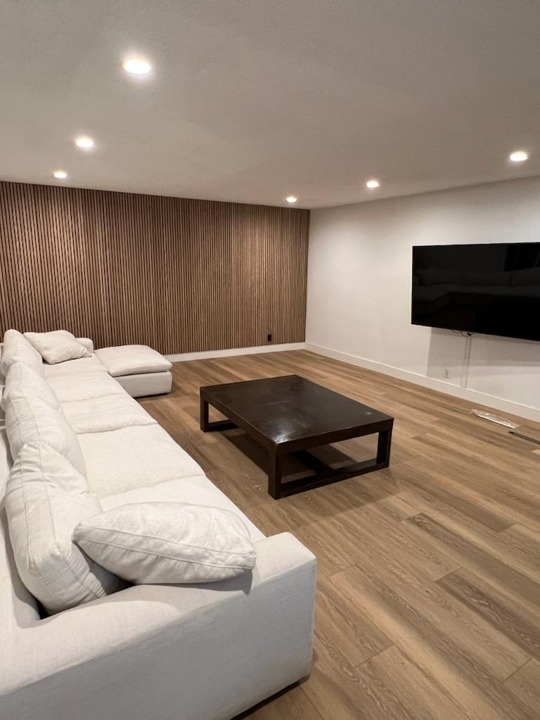 Slat Wood Panel Wall West Covina