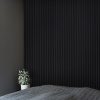 Black Acoustic Slat Wood Panels - Premium Quality Panels